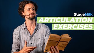 Articulation Exercises for Actors How to Improve Articulation amp Diction [upl. by Acira]