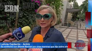 💥LETICIA CALDERÓN SE CONFR0NTO CON SHANIK BERMAN💥 quotHUBO CACH3TADASquot 😱 🥊 [upl. by Colyer997]