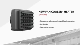 Fan cooler – heater LEO COOL [upl. by Anirtak]