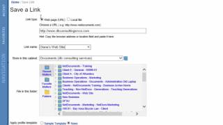 Adding Website to NetDocuments Homepage [upl. by Sellihca]