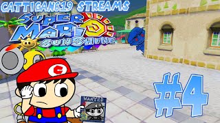 Cattigan619 Streams Super Mario Sunshine Super Mario 3D All Stars pt4 [upl. by Alleoj853]