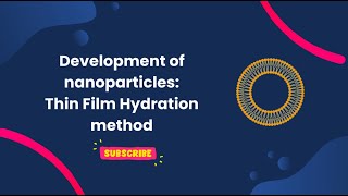 Development of nanoparticlesThin Film Hydration Method LiposomeNiosome Using rotary evaporator [upl. by Archibold]