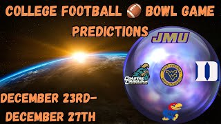 College Football BOWL GAMES Picks amp Predictions  2023 [upl. by Merril]