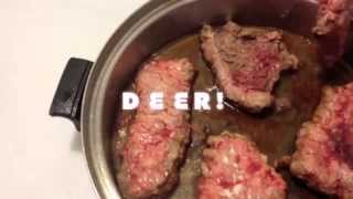 Minute Steak Beef amp Deer Drunk In The Kitchen [upl. by Edan]