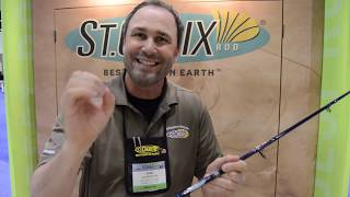 ICAST 2017 Best Saltwater Rod  St Croix Legend Tournament [upl. by Attelrahs249]