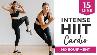 15Minute Full Body HIIT Cardio Workout No Equipment [upl. by Titos]