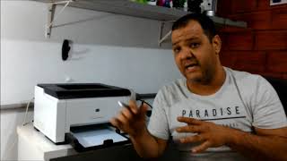 Impressora CP1025 DicasCuidado e Solução para transfer a laser [upl. by Fidelio380]