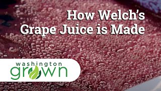 How Welchs Grape Juice Is Made  Washington Grown [upl. by Eliathan]