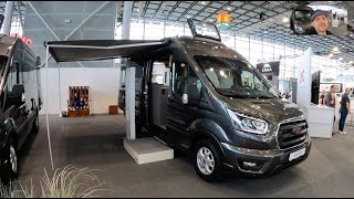 LMC Innovan 590 all new Camper Van RV Motorhome Ford Transit walkaround and interior K0648 [upl. by Marnia]