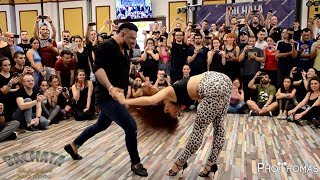 Carlos Espinosa y Eleonora Congelado  Bachata Take Over Bucharest 2019 [upl. by Dinah]