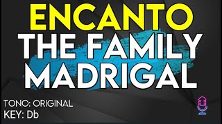 Encanto  The Family Madrigal  Karaoke Instrumental [upl. by Ireg]