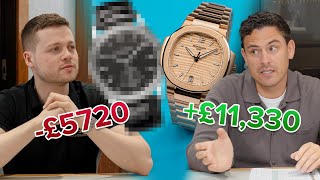 Patek Philippe Models That LOSE Money Vs Make Profit  Dealer Buy Prices Revealed Aquanaut Pt2 [upl. by Bernarr]