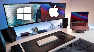 How I connected my Mac and PC to ONE monitor with ONE Keyboard and Mouse [upl. by Xad]