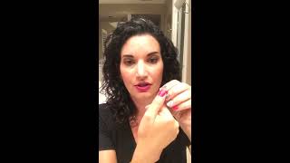 How to easily remove excess Color Street polish strips from your skin [upl. by Dorothi]