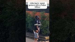 Adorable Boys Sweet Gesture With a Cop 👮 lovestory [upl. by Ial]