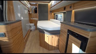 Bestes 2 Personen VanKastenwagen Wohnmobil 2022 Kabe Affinity DUO 2022 Platz 200l Wasser 35t [upl. by Irvine962]