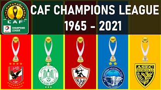 057 CAF CHAMPIONS LEAGUE • ALL WINNERS 1965  2021  AL AHLY 2021 CHAMPION [upl. by Ecadnarb]