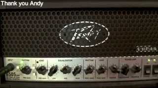 Peavey 6505 MH Clean Channel 1 Ambient Warm Tones [upl. by Etnohs156]