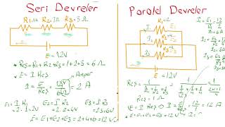 Elektrik Devreleri 1  Akım  Gerilim  Direnç  Hesaplama [upl. by Maram]