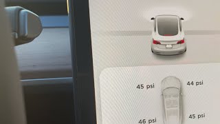 Winter tires and tpms sensors for Tesla Model 3  How to connect [upl. by Pokorny]