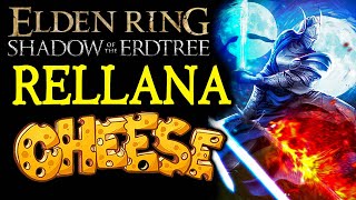 ELDEN RING DLC BOSS GUIDES How To Cheese Rellana Twin Moon Knight [upl. by Ygiaf]