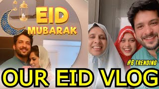 EID MUBARAK 🌙😍  OUR FAMILY EID VLOG😇  AFGHANI BIRIYANI RECIPE  HEBAREE  VLOG 20 [upl. by Trammel597]