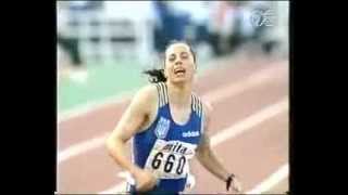 1997 World Championships 200m women final Susanthika Jayasinghe silver medal [upl. by Anella618]