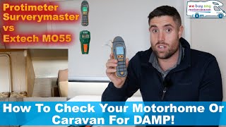 How To Check Your Motorhome Or Caravan For DAMP [upl. by Reinald]