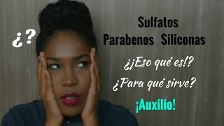 Sulfatos parabenos y siliconas ¿¡qué son [upl. by Gittle688]