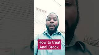 How To Treat a Bum Crack or Anal Fissure [upl. by Airenahs]