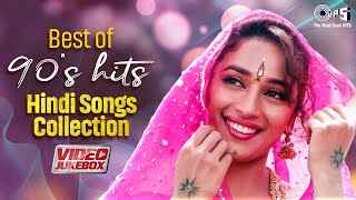 Best Of 90s Hits Hindi Songs Collection  90s Evergreen Songs  Hindi Love Songs Jukebox [upl. by Nnaxor]