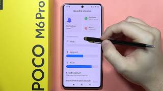 POCO M6 Pro Adjust Sounds Volume Level  Media Ringtone Alarm Volume on POCO M6 Pro howtodevices [upl. by Alyahsat]