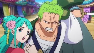 Zoro saves Hiyori  One Piece [upl. by Yduj]