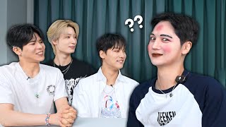 Kpops first hard of hearing boy group does my makeup ft BigOceanofficial [upl. by Aridatha]