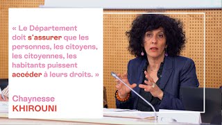 Conseil départemental de Meurthe et Moselle  Effectivité de laccès aux droits  cese [upl. by Orva]