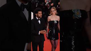 LilyRose Depp amp The Weeknd are a double fantasy at CannesFilmFestival 🔥 🎥 Getty shorts [upl. by Enineg]