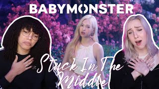 COUPLE REACTS TO BABYMONSTER  Stuck In The Middle MV [upl. by Dnamra]