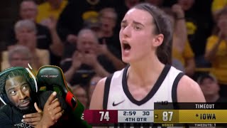 GOOD ENOUGH TO PLAY IN THE NBA quotCaitlin Clark DROPS 35pts BREAKS NCAA Scoring Recordquot REACTION [upl. by Ydnagrub]