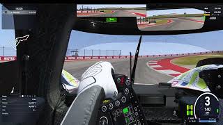 Le Mans Ultimate  Peugeot hotlap at COTA 151182 [upl. by Ahsiea694]