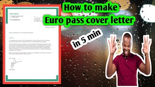 cover letter for job application  how to make cv and cover letter for uk seasonal visa [upl. by Laural]