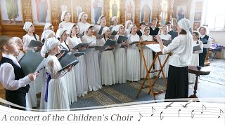 Childrens Choir of St Elisabeth Convent performing in Saint Petersburg [upl. by Banky]