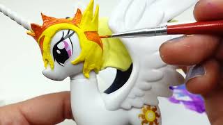 Daybreaker and Nightmare Moon Custom Split Pony Transformation [upl. by Nort141]