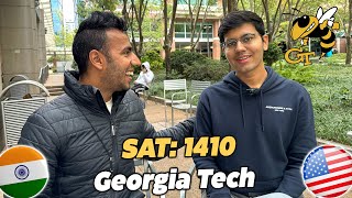 Meet Georgia Tech Fresher India to USA Ft Aditya [upl. by Najram]