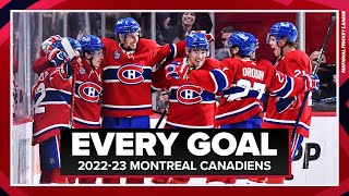 EVERY GOAL Montreal Canadiens 202223 Regular Season [upl. by Danyelle]