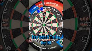 First Visits Of The Day  Day 180 darts pdc lukelittler dartsreviews 180 dartschallenge wdf [upl. by Sankaran210]