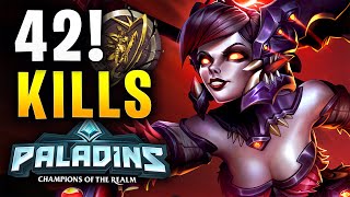 42 KILL VORA INSANITY  Paladins Gameplay Build [upl. by Eaned184]