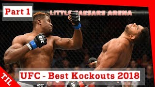 MMA Best Knockouts 2018  part 1 [upl. by Schaper]