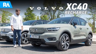 Volvo XC40 Recharge P8 2022 O que vale o primeiro Volvo 100 elétrico [upl. by Yenar]