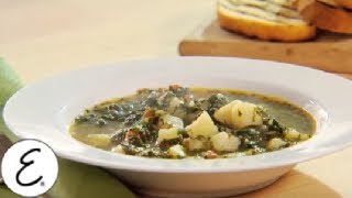 Traditional Portuguese Kale and Chorizo Soup  Emeril Lagasse [upl. by Annasus]