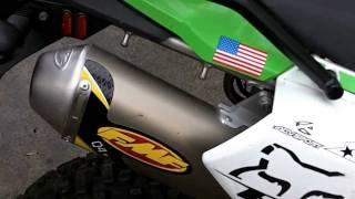 Sound Comparison FMF Q4 vs FMF Powercore 4 [upl. by Rases]